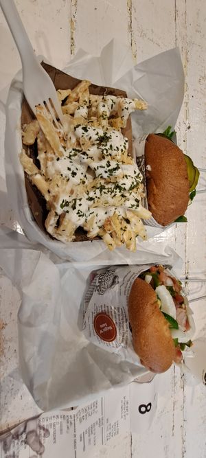 Creamy Garlic Fries at VeganBurg in San Francisco