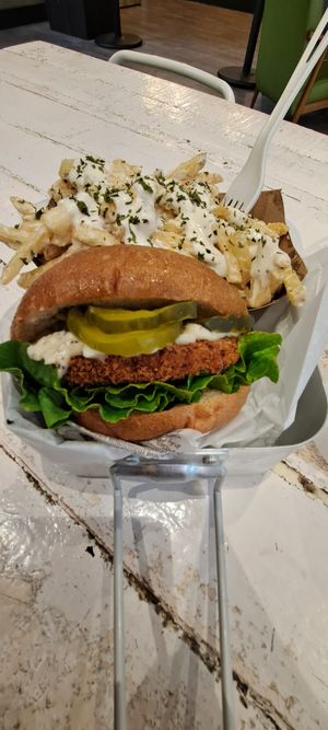 Cracked Mayo at VeganBurg in San Francisco