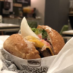 Haight 'n' Salsa at VeganBurg in San Francisco