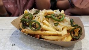 Fries at VeganBurg in San Francisco