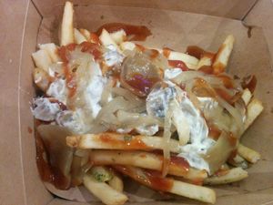 Mushroom fries at VeganBurg in San Francisco