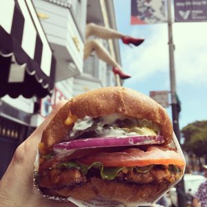 Smoky BBQ at VeganBurg in San Francisco