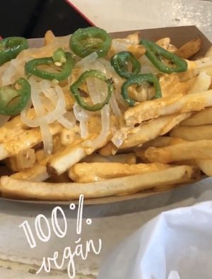 Yummy at VeganBurg in San Francisco