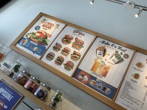 Fresh and variety at VeganBurg in San Francisco