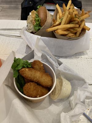 “Chicken” Nuggets  at VeganBurg in San Francisco