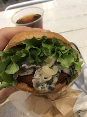 Creamy Shroom at VeganBurg in San Francisco
