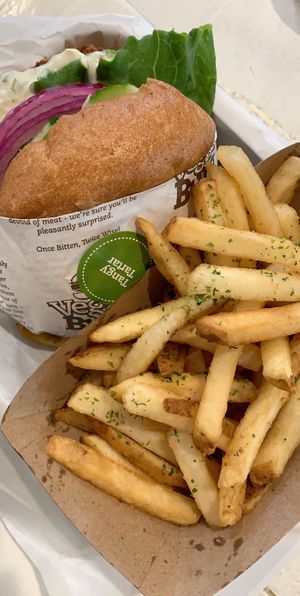 Tangy Tarter Burger at VeganBurg in San Francisco