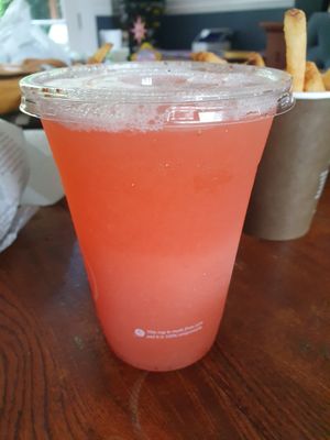 Strawberry  at VeganBurg in San Francisco