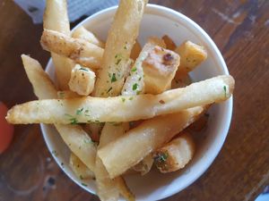 Seaweed fries at VeganBurg in San Francisco