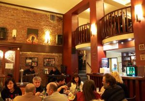 downstairs  at Zlatna Krusha in Plovdiv