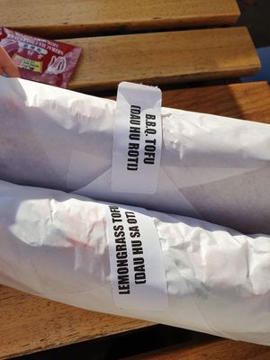 Vegan tofu sandwiches at Kim's Cafe and Sandwiches in Berkeley