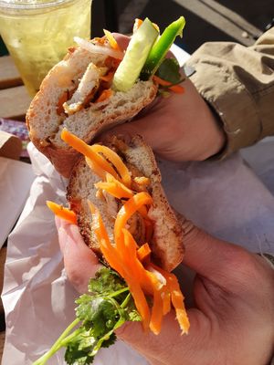 Lemongrass Sandwich at Kim's Cafe and Sandwiches in Berkeley