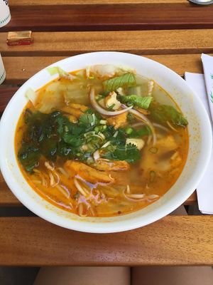 Lemongrass Tofu Pho at Kim's Cafe and Sandwiches in Berkeley
