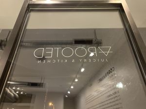 Rooted window at Rooted Juicery + Kitchen - Madison Rd in Cincinnati