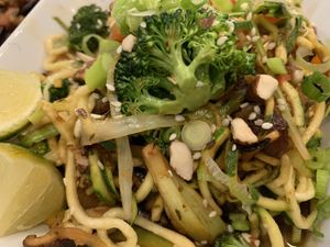 Pad Thai! at Rooted Juicery + Kitchen - Madison Rd in Cincinnati