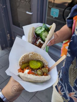 So good. As always ♥️ at Maoz - Albertcuypstraat in Amsterdam