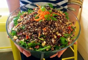 Our salads are amazing & change daily, so you never know what we have up our sleeves! at Garden of Eden in Tweed Heads South