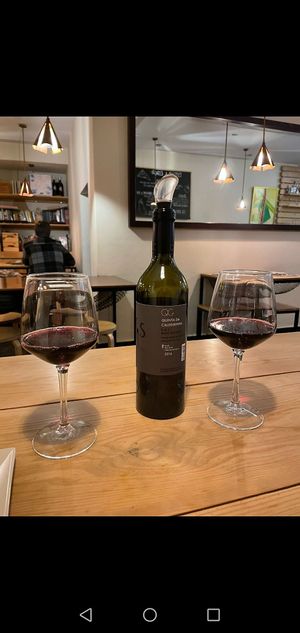 Organic wine selection at In Bocca Al Lupo in Lisbon