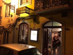 outside  at In Bocca Al Lupo in Lisbon