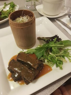Blueflower toufu truffle rice at Elemen - Thomson Plaza in Central Singapore