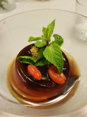 Snow Chrysanthemun Grass Jelly at Elemen - Thomson Plaza in Central Singapore