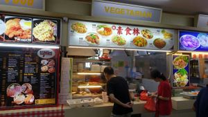 stall front at New Realm 素林 in Central Singapore