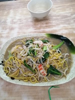 Hokkien noodles at New Realm 素林 in Central Singapore