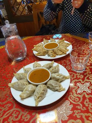 Vegetable momos at Gurkha 구르카 in Seoul