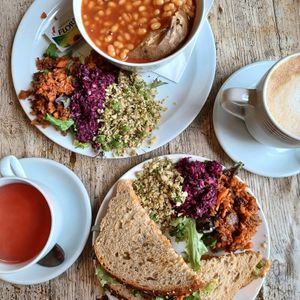  at The Leaf & Bean in Skipton