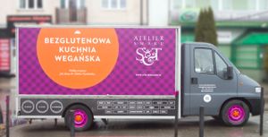 The ATELIER SMAKU food truck. at Atelier Smaku in Gdynia