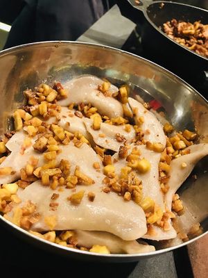 polish dumplings - pierogi! at Atelier Smaku in Gdynia