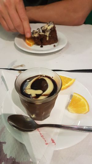 Desert (from daily menu) at The Mantraa in Barcelona