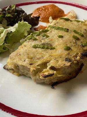 Tarta  de broccoli  at The Mantraa in Barcelona