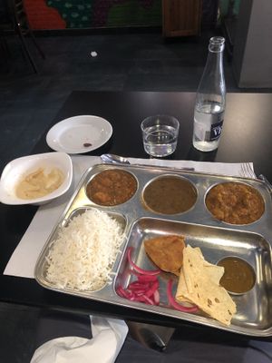 Thali  at The Mantraa in Barcelona