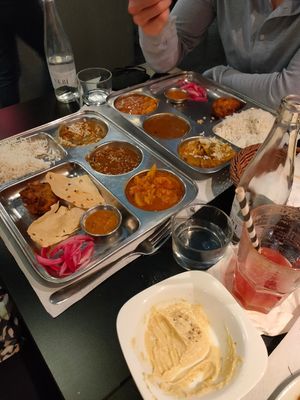 The menu of the day at The Mantraa in Barcelona