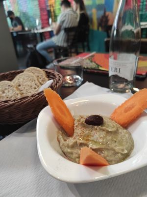 Starter - babaganush at The Mantraa in Barcelona