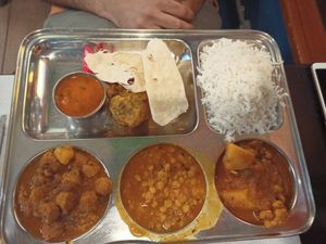 Thali classic at The Mantraa in Barcelona