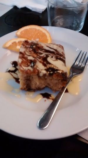 Cake at The Mantraa in Barcelona