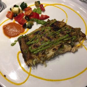 quiche brocoli  at The Mantraa in Barcelona