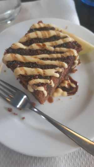 brownie at The Mantraa in Barcelona