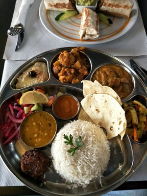 Luxury Thali at The Mantraa in Barcelona
