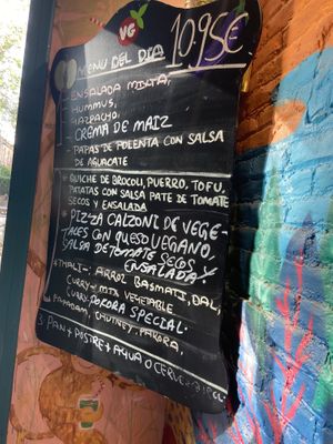 Menu del dia   at The Mantraa in Barcelona