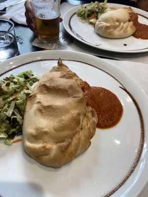 Calzone  at The Mantraa in Barcelona