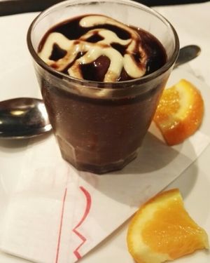 Mousse au chocolat at The Mantraa in Barcelona