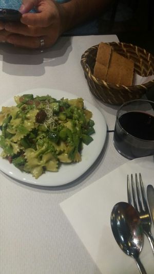 Entrada do Menu do dia at The Mantraa in Barcelona