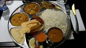 Thali  at The Mantraa in Barcelona