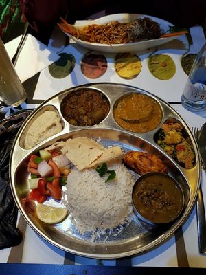 curry at The Mantraa in Barcelona