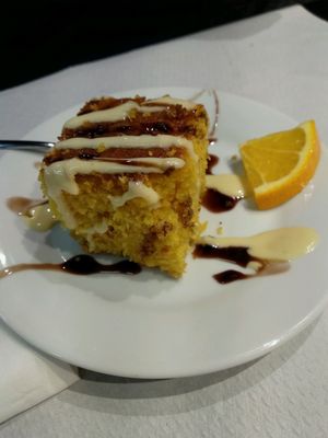 Carrot Cake at The Mantraa in Barcelona