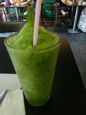 Lemon &Mint Lemonade at The Mantraa in Barcelona