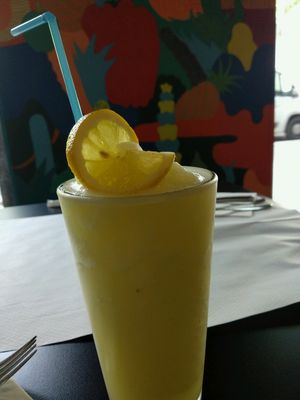 Ginger & Lime Lemonade at The Mantraa in Barcelona
